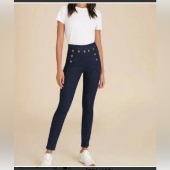 VERONICA BEARD JANE SAILOR SKINNY JEANS SIZE 26 - Picture 2 of 13